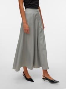 Vero Moda VMALICE Długa spódnica -Neutral Gray - 10308525