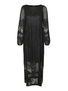 Vero Moda VMBELLA Lange jurk -Black - 10308536