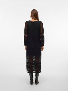 Vero Moda VMBELLA Długa sukienka -Black - 10308536