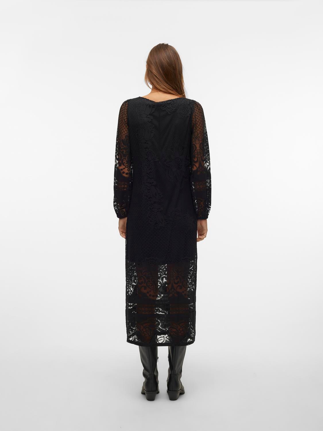 Vero Moda VMBELLA Lång klänning -Black - 10308536