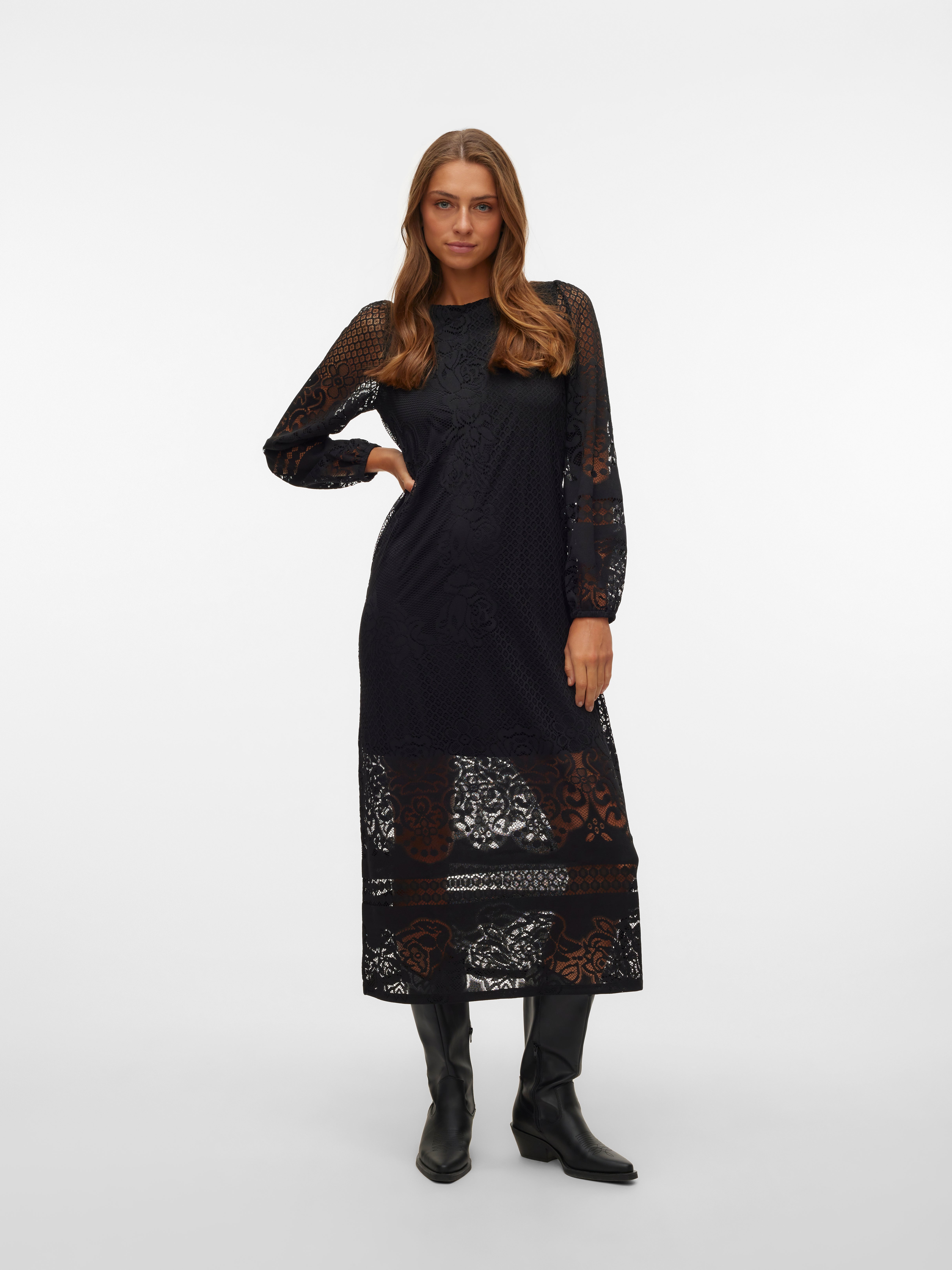 VMBELLA Robe longue Noir Vero Moda