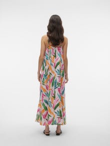 Vero Moda VMKLEO Długa sukienka -Raspberry Sorbet - 10308597