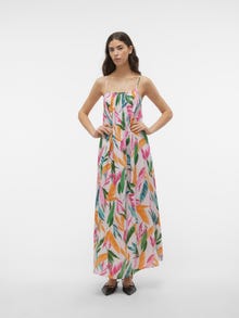 Vero Moda VMKLEO Długa sukienka -Raspberry Sorbet - 10308597