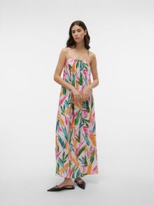Vero Moda VMKLEO Długa sukienka -Raspberry Sorbet - 10308597