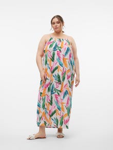 Vero Moda VMCKLEO Robe longue -Crystal Pink - 10308601