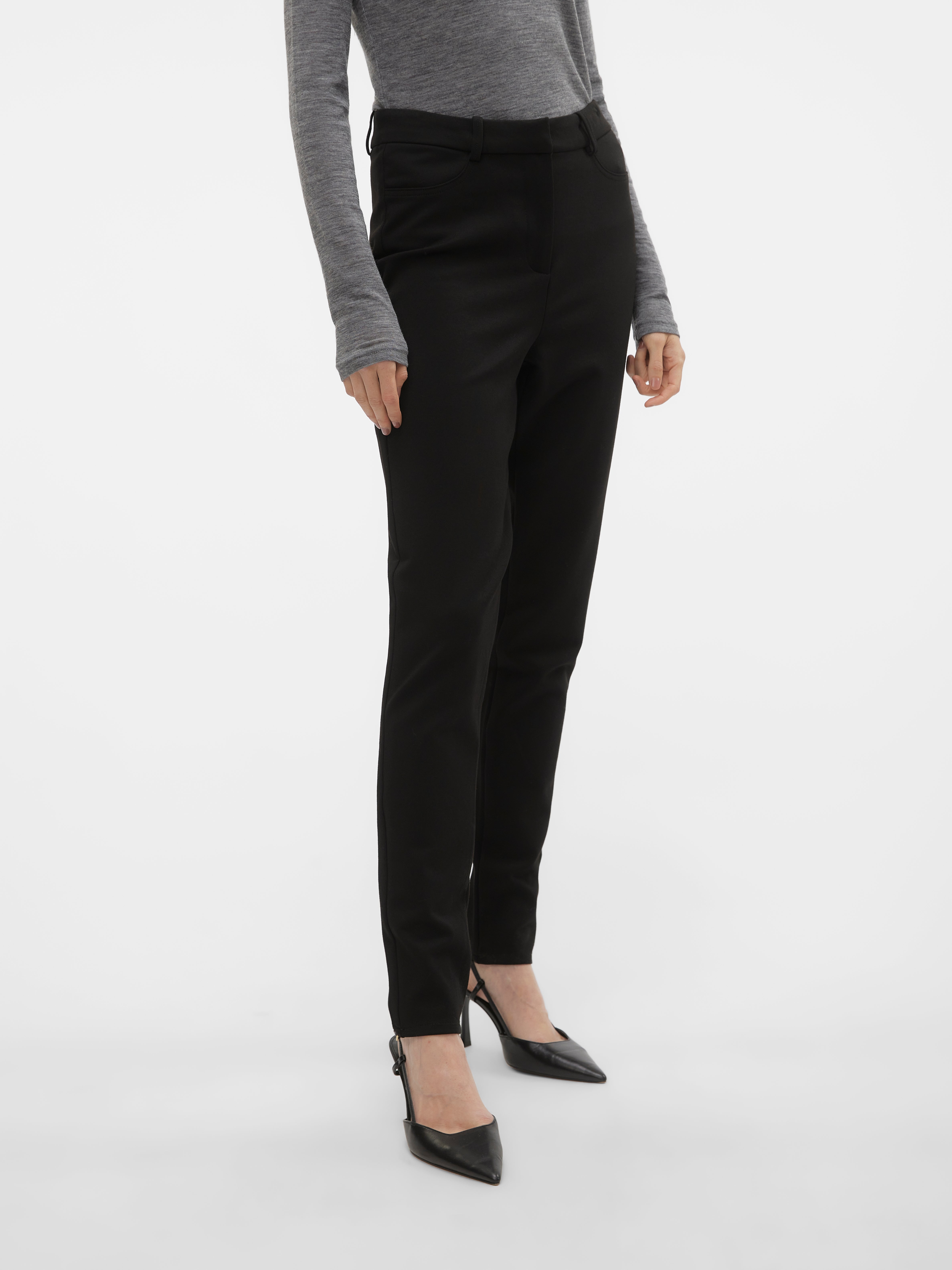 VERO MODA Umstands-Leggings - Bequeme Schwangerschaftsleggings Mit Bauchband
