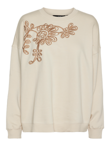 Vero Moda VMSELMA Sweatshirt -Birch - 10308636