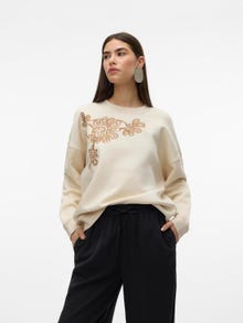 Vero Moda VMSELMA Sweat-shirts -Birch - 10308636