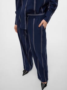 Vero Moda VMHERDIS Pantalones -Navy Blazer - 10308666