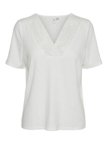 Vero Moda VMKERSEY T-skjorte -Snow White - 10308673