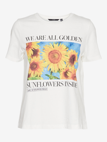 Vero Moda VMODE T-Shirt -Snow White - 10308689
