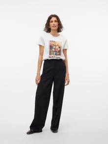 Vero Moda VMODE T-Shirt -Snow White - 10308689