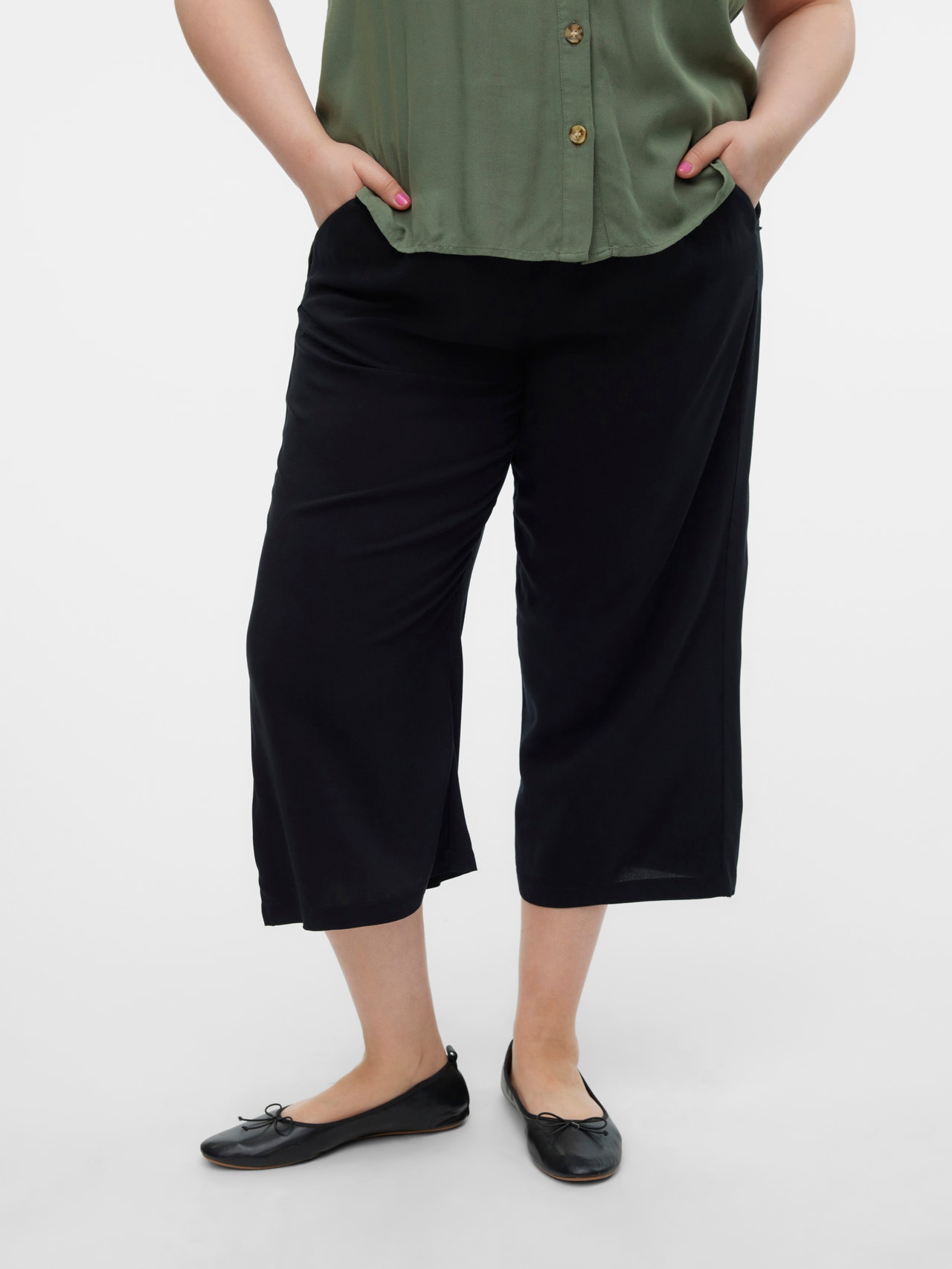 Vero Moda VMCEASY Taille haute Pantalons -Black - 10308723