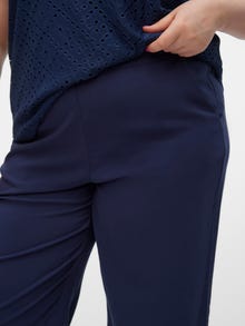Vero Moda VMCEASY High rise Trousers -Navy Blazer - 10308723