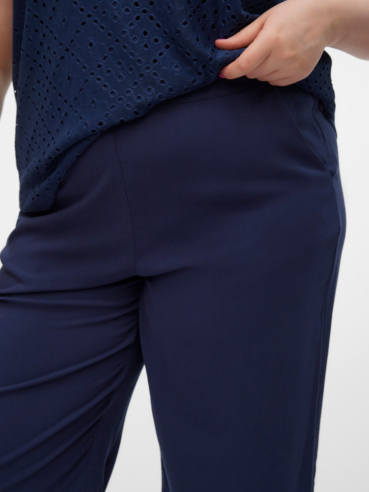Vero Moda VMCEASY Trousers -Navy Blazer - 10308723
