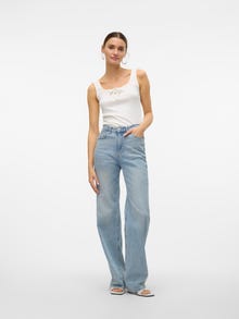 Vero Moda VMCAISA Topp -Snow White - 10308733