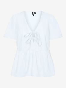 Vero Moda VMJILL Top -Bright White - 10308737