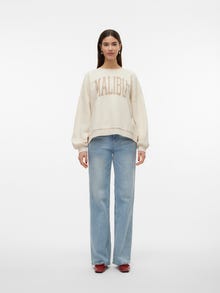 Vero Moda VMLEE Sweatshirt -Birch - 10308808