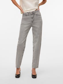 Vero Moda VMTESSA Hohe Taille Hohe Taille Jeans -Light Grey Denim - 10308860