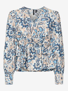 Vero Moda VMMATILDA Top -Ibiza Blue - 10308871