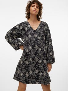 Vero Moda VMCELINE Kort kjole -Black - 10308893