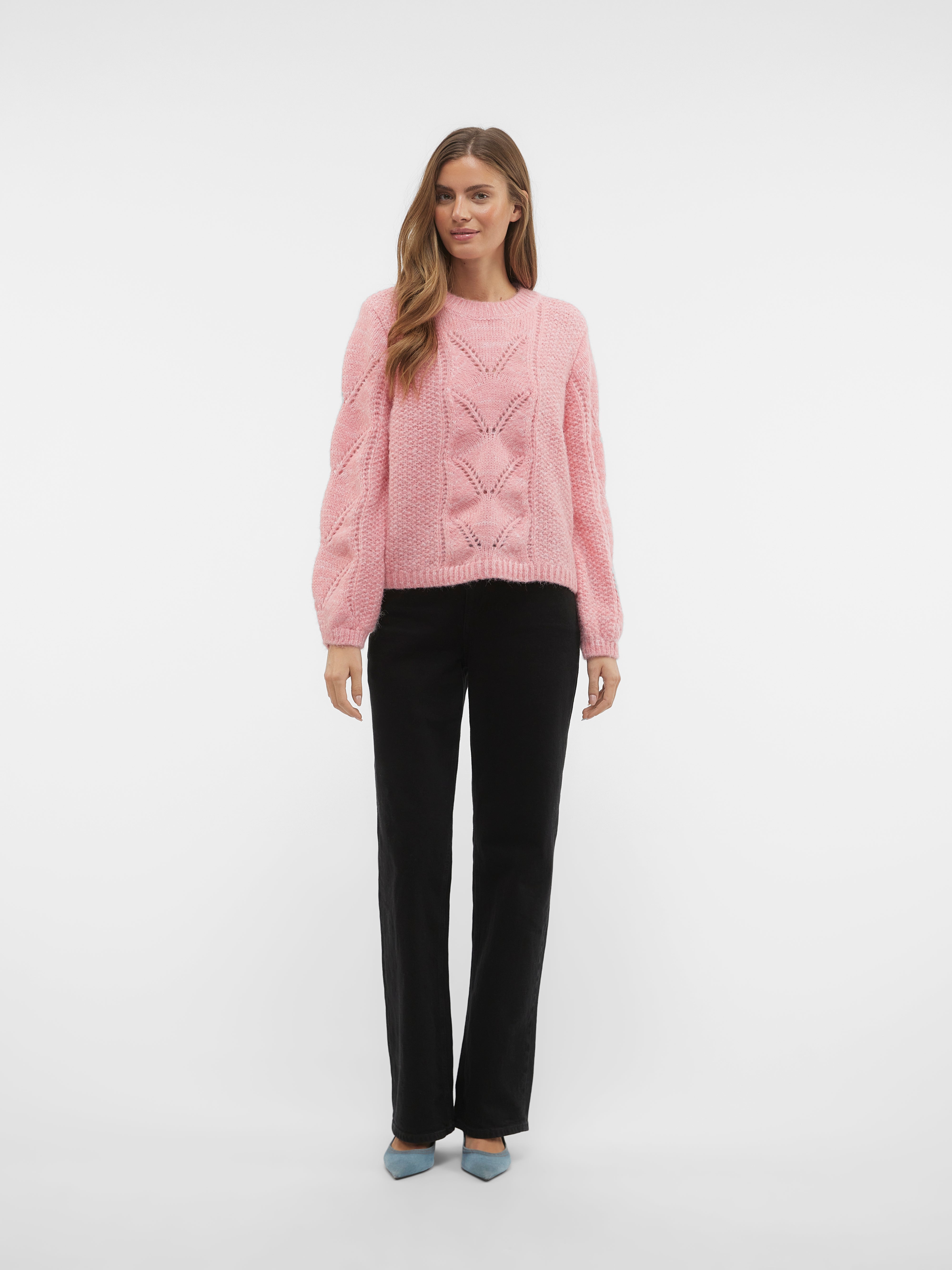 Vero moda hot sale pink jumper