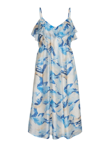 Vero Moda VMOSANA Lange jurk -Bonnie Blue - 10308973
