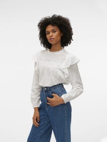 Vero Moda VMTRINE Top -Snow White - 10309038