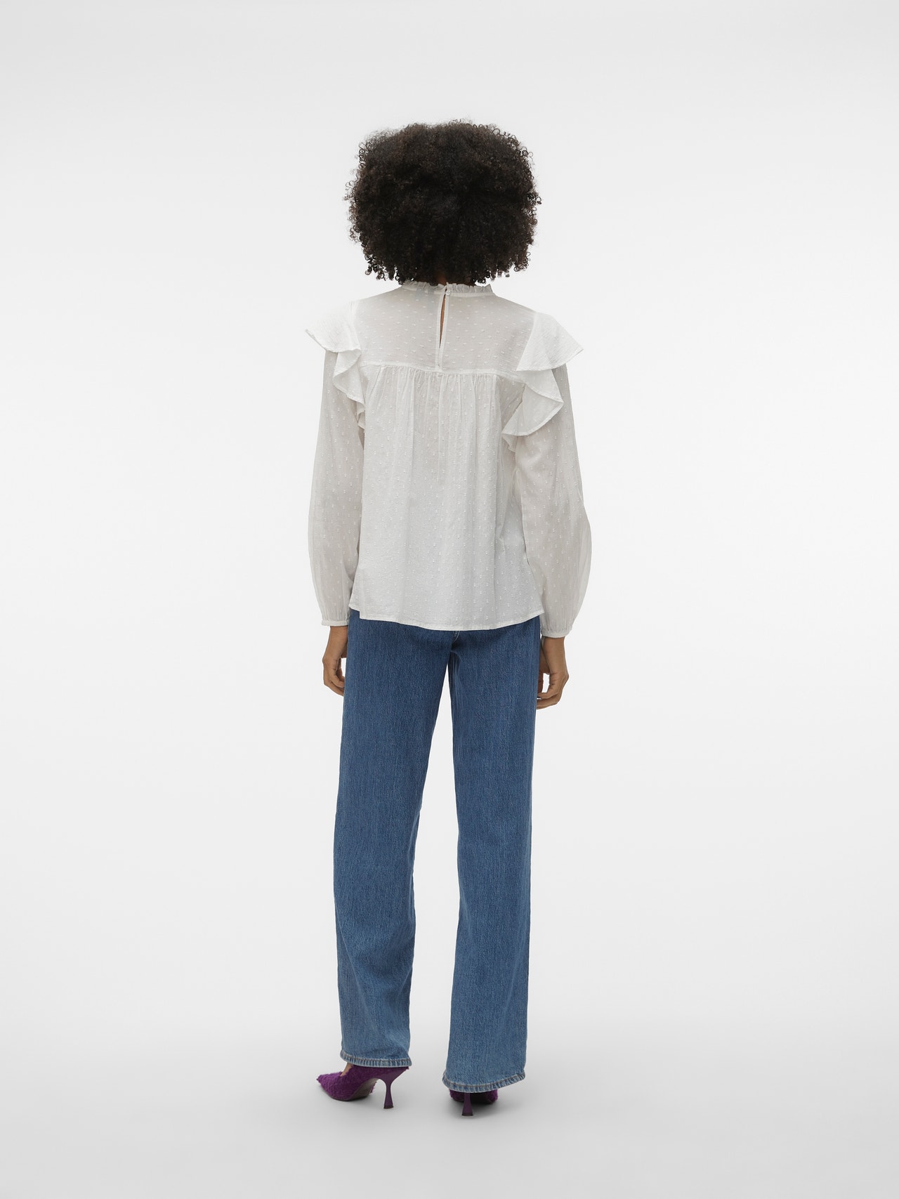 Vero Moda VMTRINE Top -Snow White - 10309038