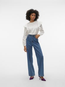 Vero Moda VMTRINE Top -Snow White - 10309038