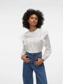 Vero Moda VMTRINE Top -Snow White - 10309038