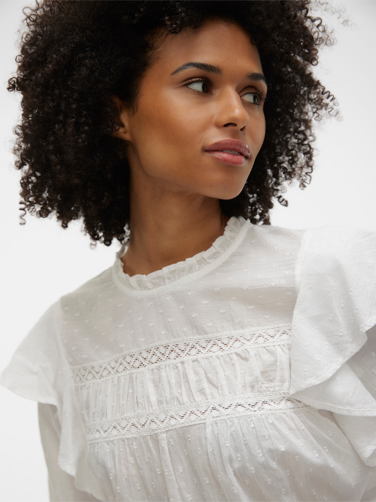 Vero Moda VMTRINE Top -Snow White - 10309038