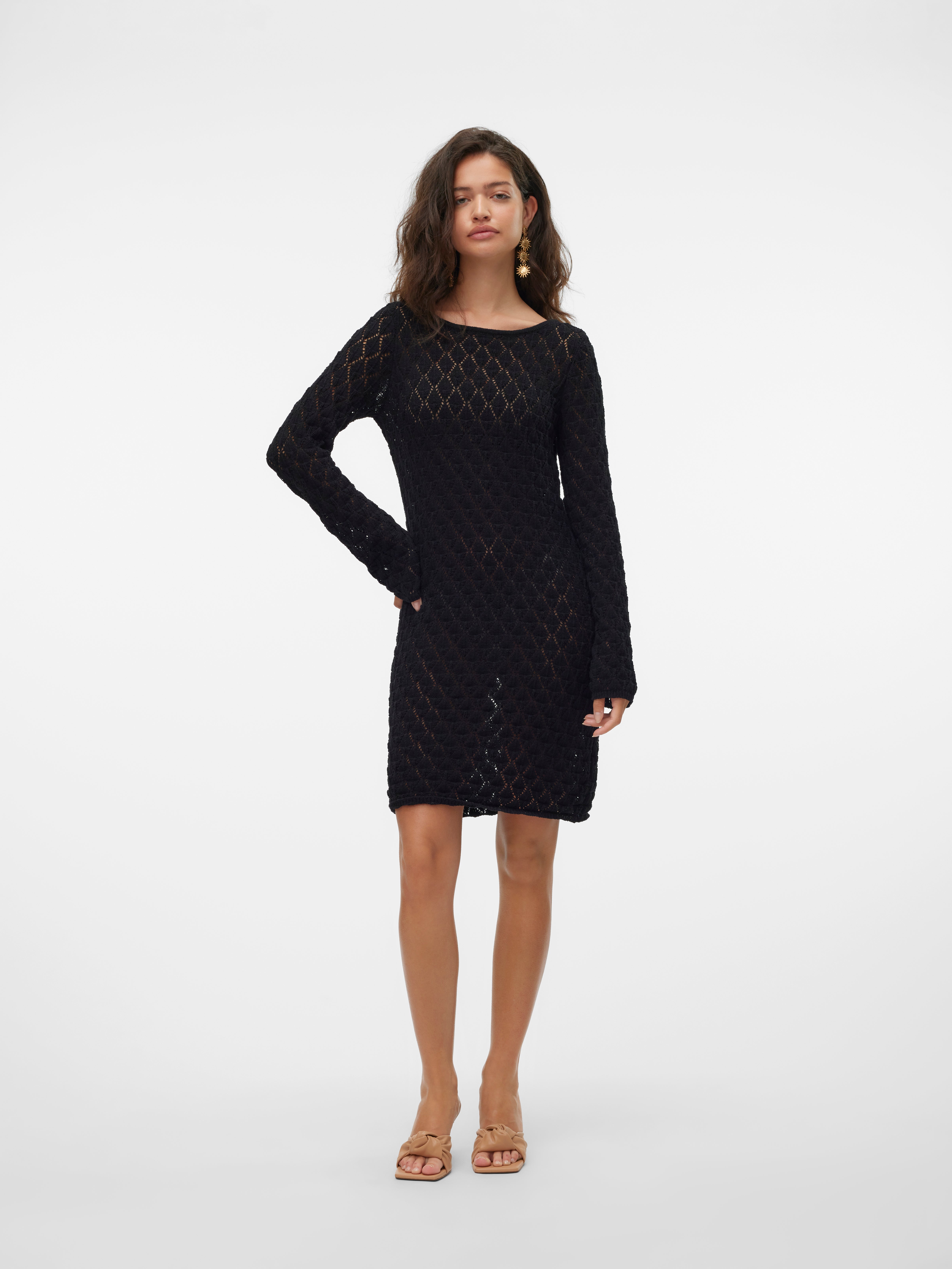 VMEVELYN Short dress Black Vero Moda