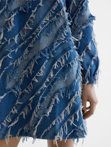 Vero Moda SOMETHINGNEW X THE ATELIER Sukienka midi -Medium Blue Denim - 10309090