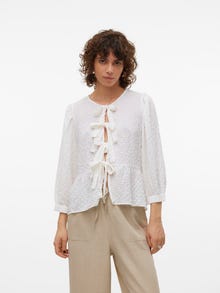 Vero Moda VMHOLLO Cardigan -Bright White - 10309110