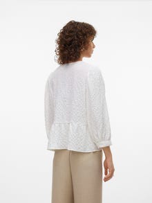 Vero Moda VMHOLLO Cardigan -Bright White - 10309110