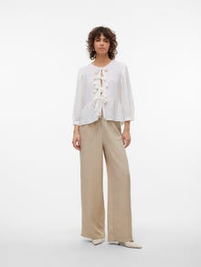 Vero Moda VMHOLLO Cardigan -Bright White - 10309110