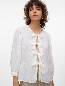 Vero Moda VMHOLLO Cardigan -Bright White - 10309110
