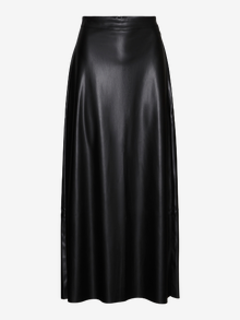 Vero Moda VMOLYMPIA Høy midje Langt skjørt -Black - 10309137