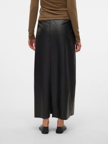Vero Moda VMOLYMPIA Høy midje Langt skjørt -Black - 10309137