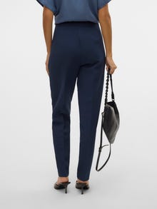 Vero Moda VMLINA High waist Trousers -Navy Blazer - 10309140
