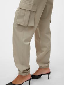 Vero Moda VMKIMBERLY Cargo Trousers -Abbey Stone - 10309151