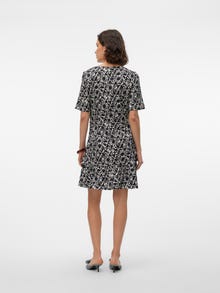 Vero Moda VMPAGE Trumpa suknelė -Black - 10309164