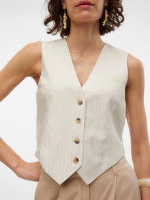 Vero Moda VMKENDAL Anzugweste -Oatmeal - 10309210