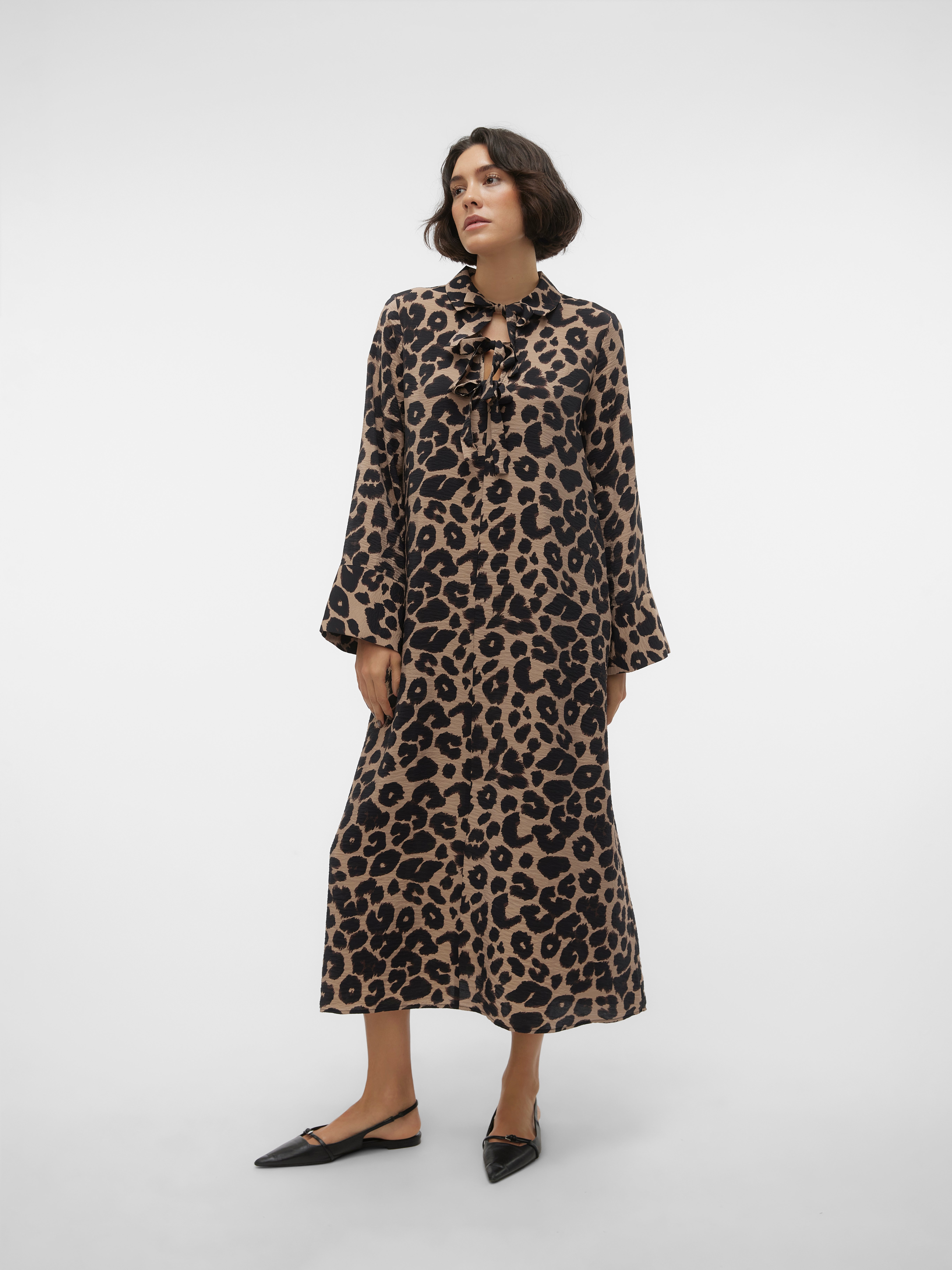 Vero moda hotsell leopard dress