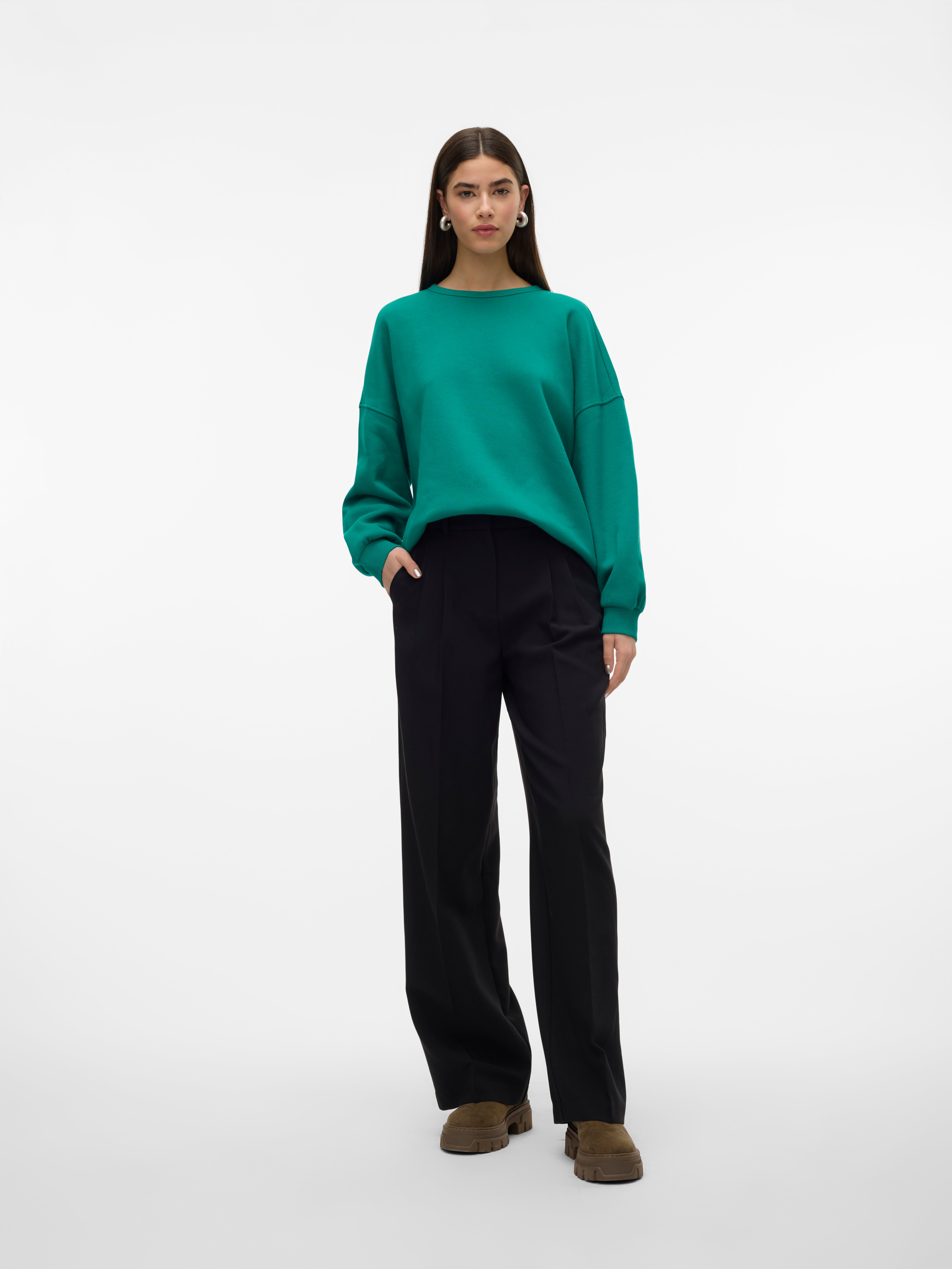 VMMALY Sweatshirt | Dunkelgrün | Vero Moda®