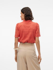 Vero Moda VMHONEY Top -Burnt Sienna - 10309263