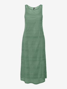 Vero Moda VMHONEY Long dress -Hedge Green - 10309293