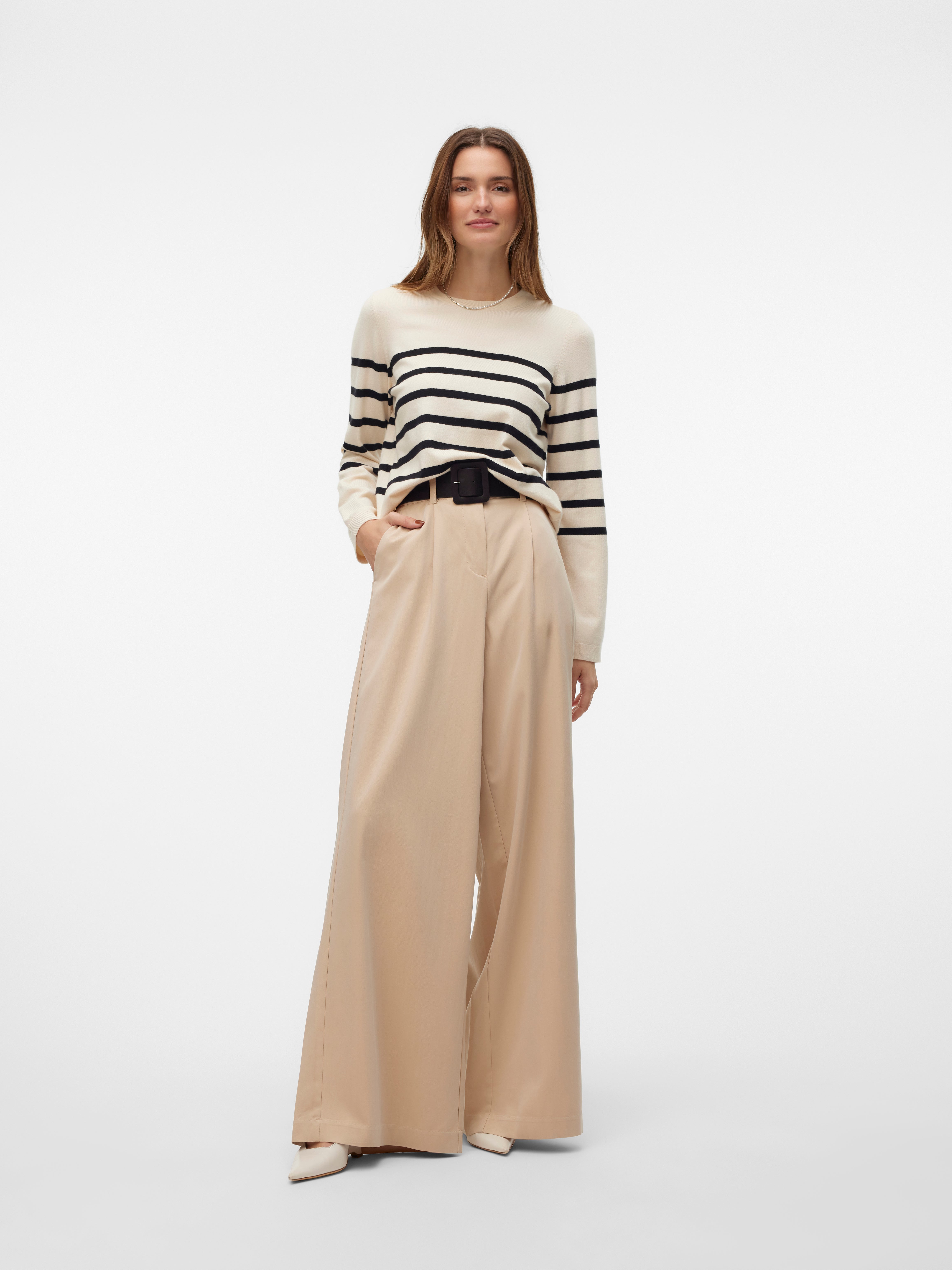 VERO MODA dam klänning VMSABA - Black W BIRCH CONTRAST main image 0
