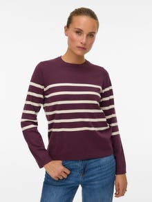 Vero Moda VMSABA Pullover -Winetasting - 10309324